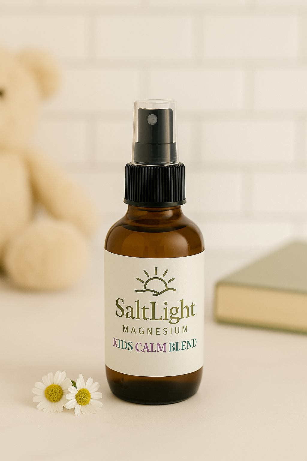 SaltLight Magnesium Spray 4 oz - Kids Calm Blend