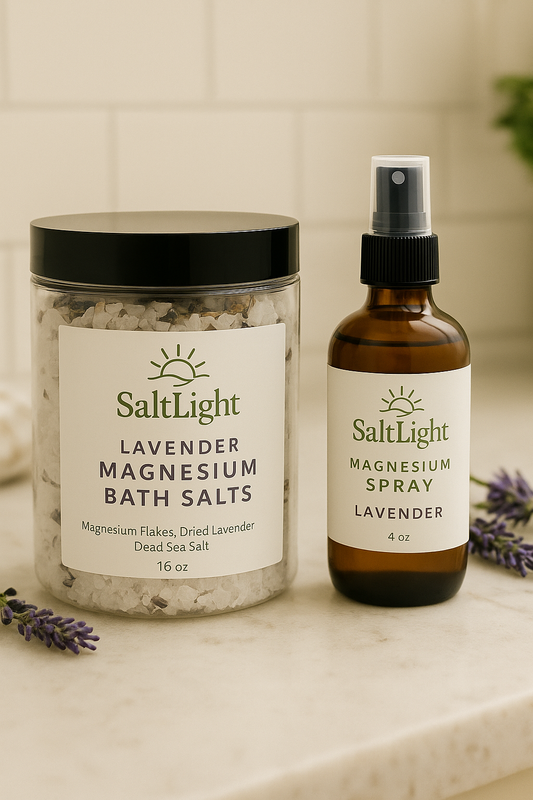 Lavender bundle - Magnesium Spray and Bath Salts
